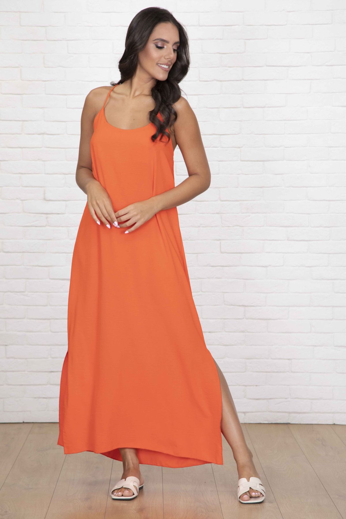 Lewi | Ärmelloses Maxikleid