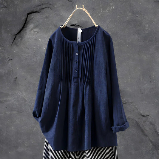 Vaska übergroße lockere Bluse