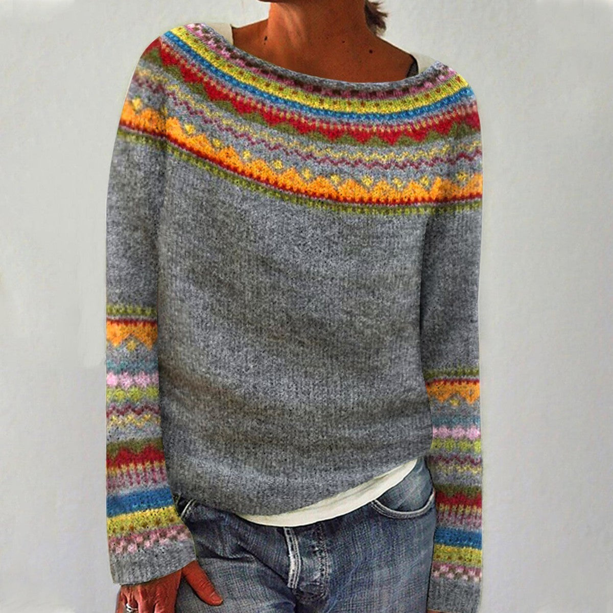 Aurelie™ | Retro-Herbstpullover