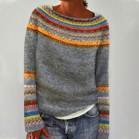 Aurelie™ | Retro-Herbstpullover