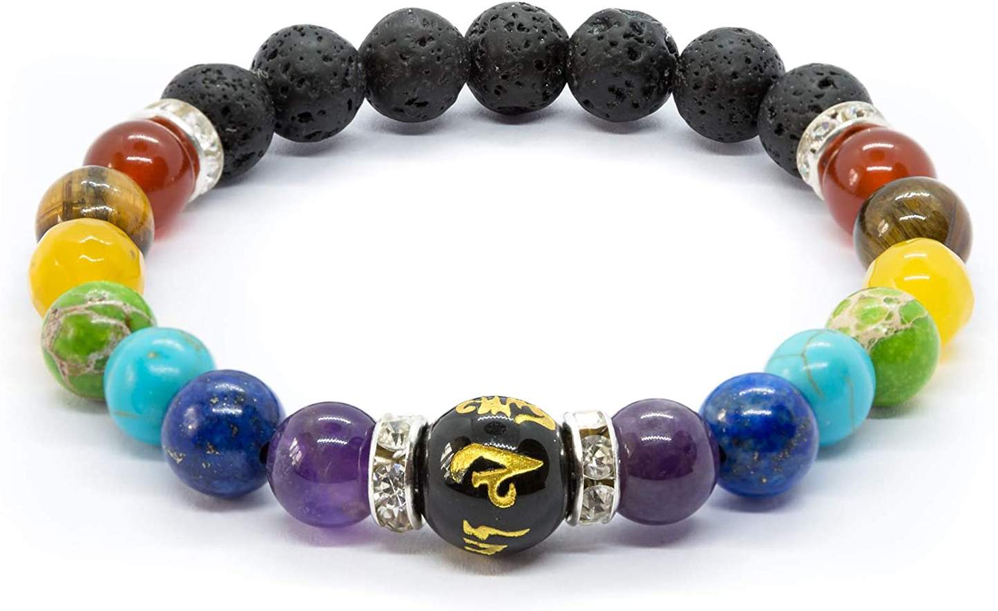 Naturkristall Heilung Chakra-Armband | Ein symbolisches Armband
