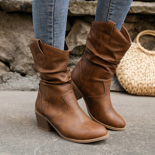 Cowboystiefel mit niedrigen Absätzen - Vitaly