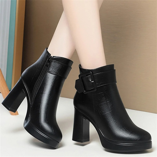 Stiefel mit hoher Sohle - Denisette