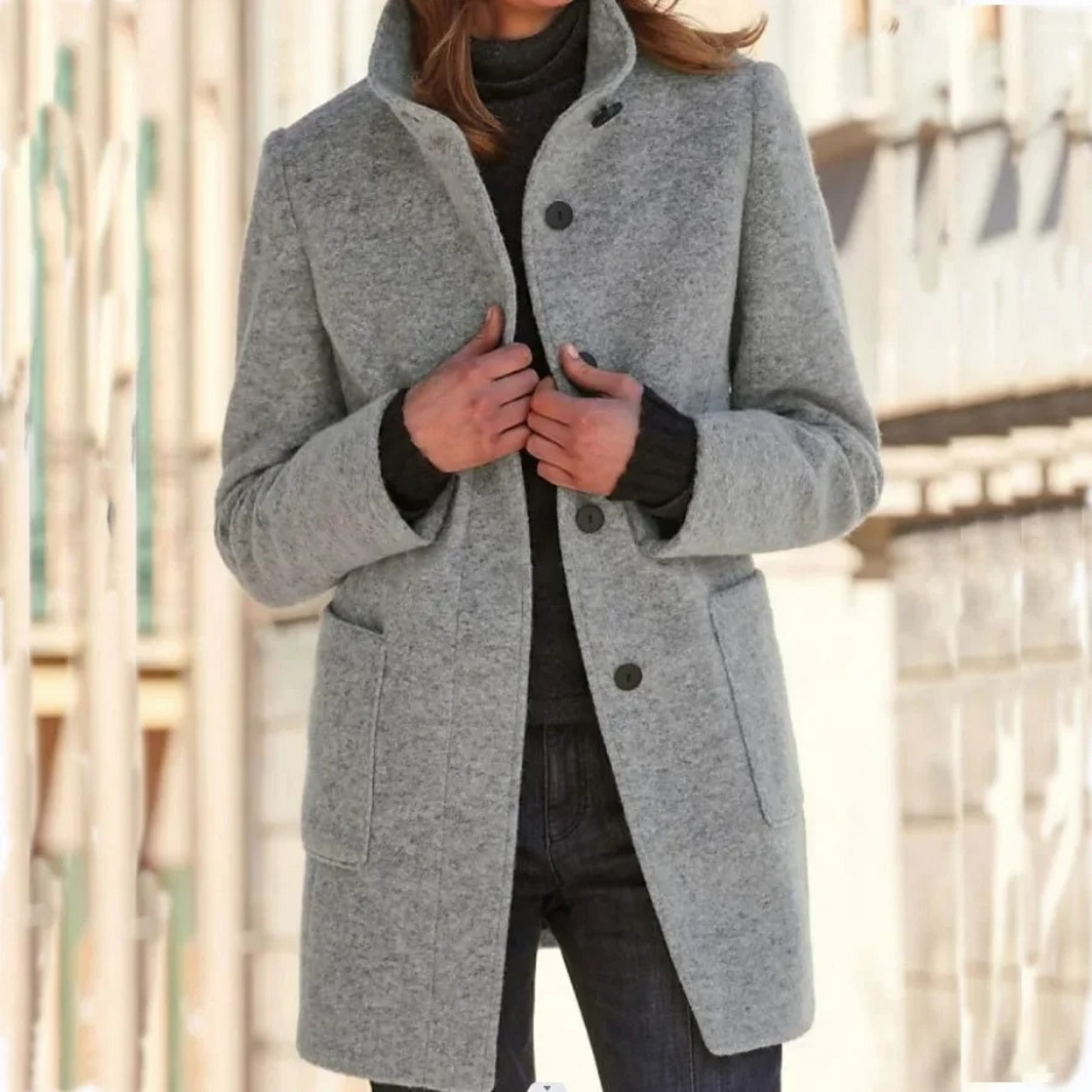 Vintage Wollmantel Damen - Kayla