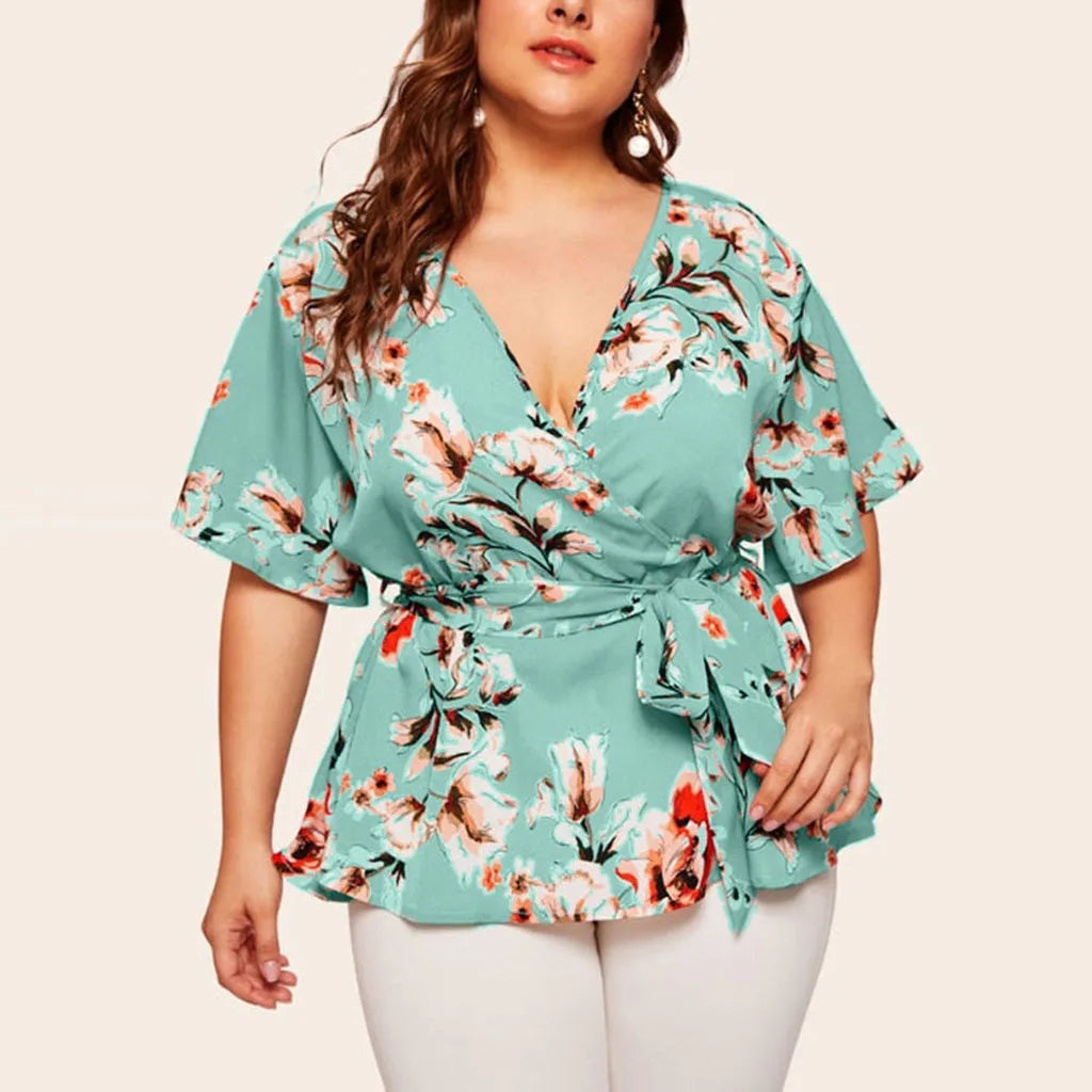 Vardi Dante™ Fenna Plus-Size Top | Farbenfroh & vielseitig