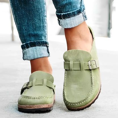 Moderne Sandalen aus Vintage-Leder