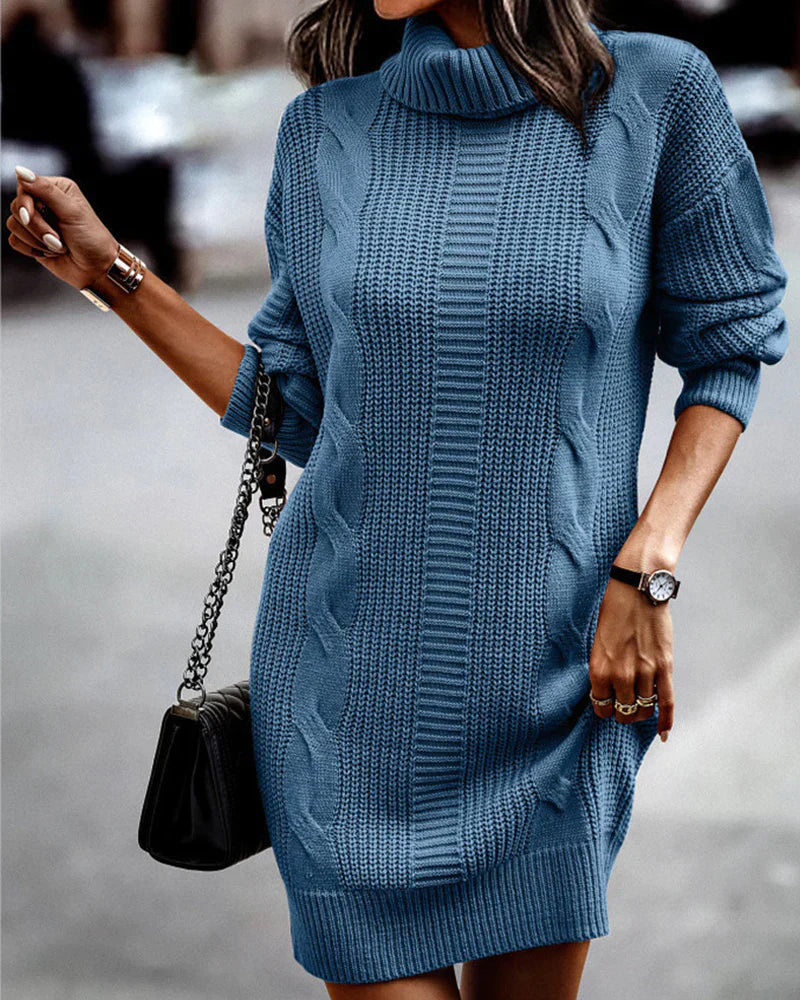 Iris - Elegantes Strickkleid für Frauen