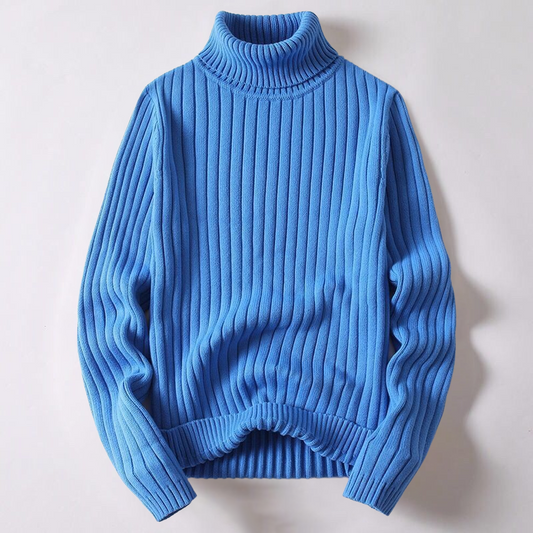 Vincenzo- Rollkragenpullover aus Merinowolle Ace