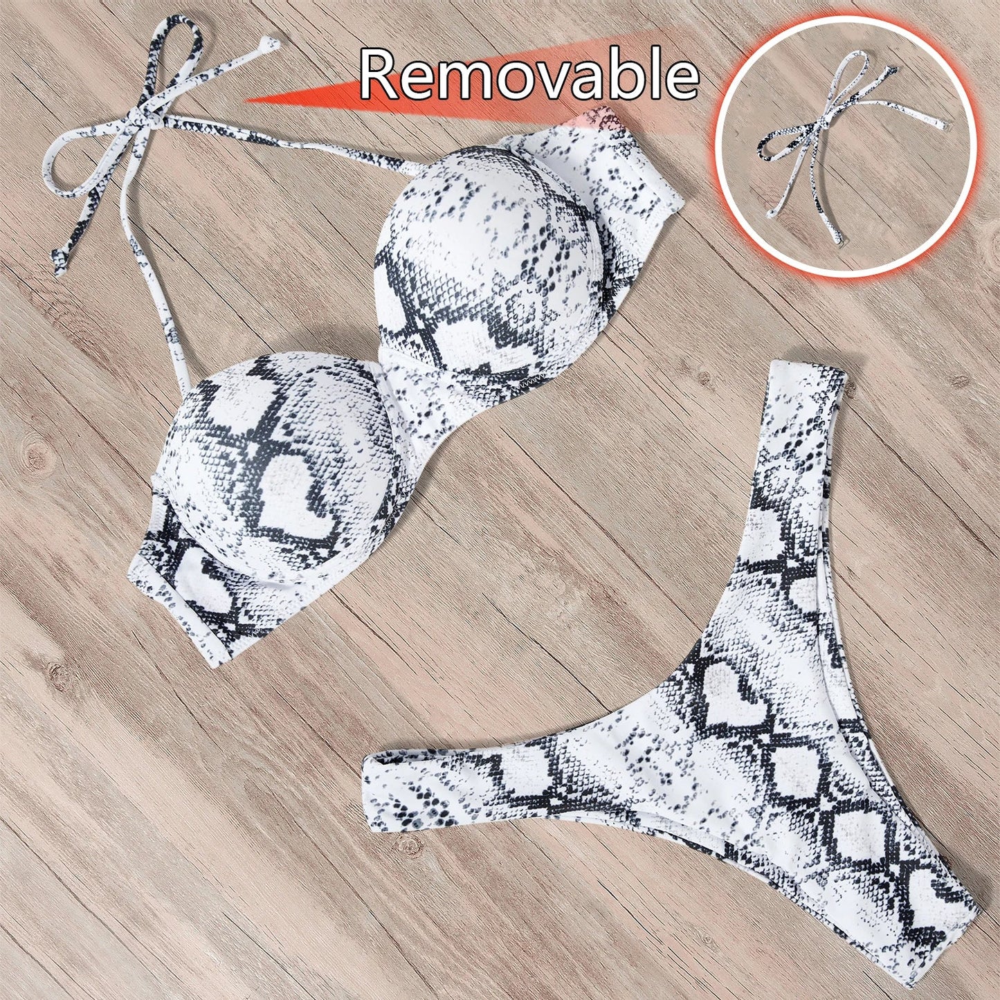 Vardi Dante™ Lara Dschungelkönigin Bikini | trägerlos & sexy