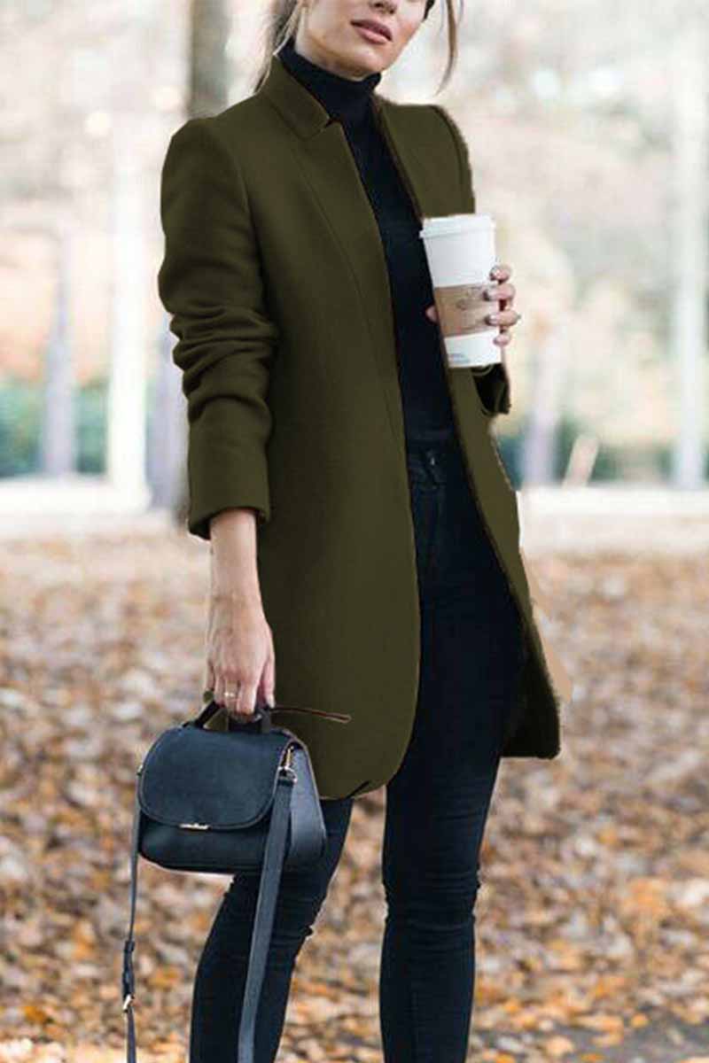 Gwen - Elegante Jacke mit Stehkragen