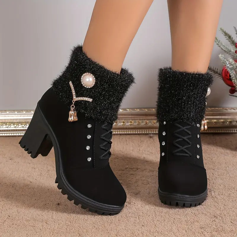 Stiefel mit Keilabsatz für Frauen - Ghislaine