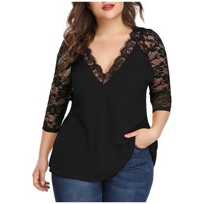 Vardi Dante™ Isa Plus-Size Bluse | Trendy & Schmeichelhaft