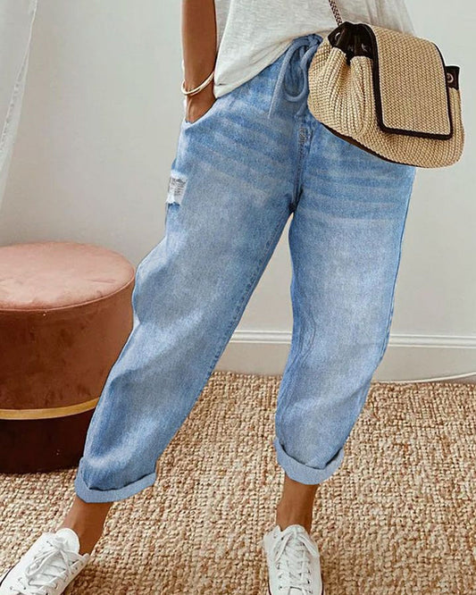 Jeanne | Jeans mit lässigem Stil und Taschen