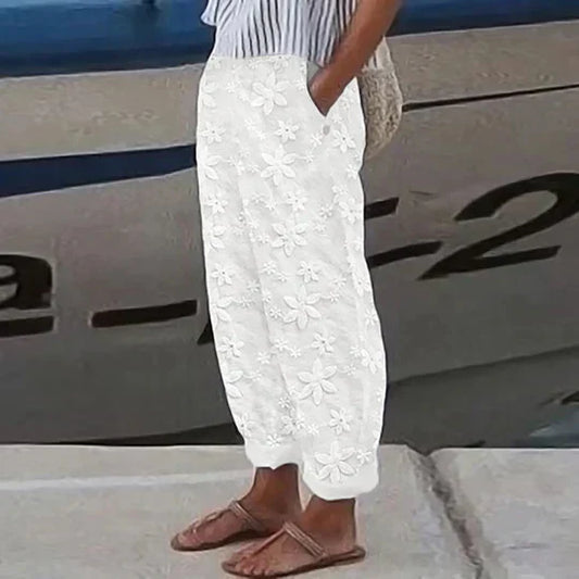 Damenmode einfarbige Hose