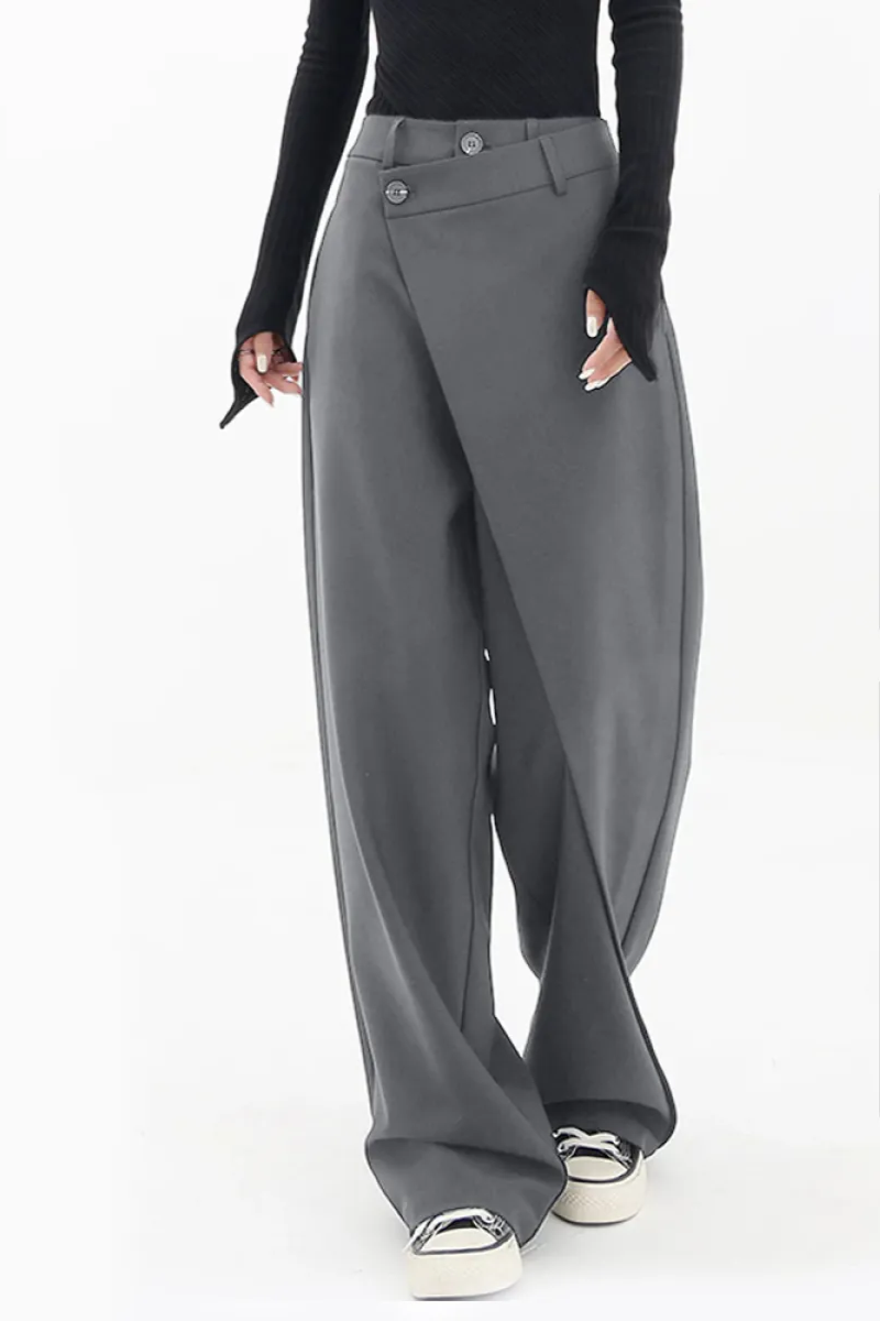 Zara | Unregelmäßige Hose mit weitem Bein für Frauen