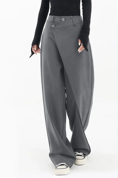 Zara | Unregelmäßige Hose mit weitem Bein für Frauen