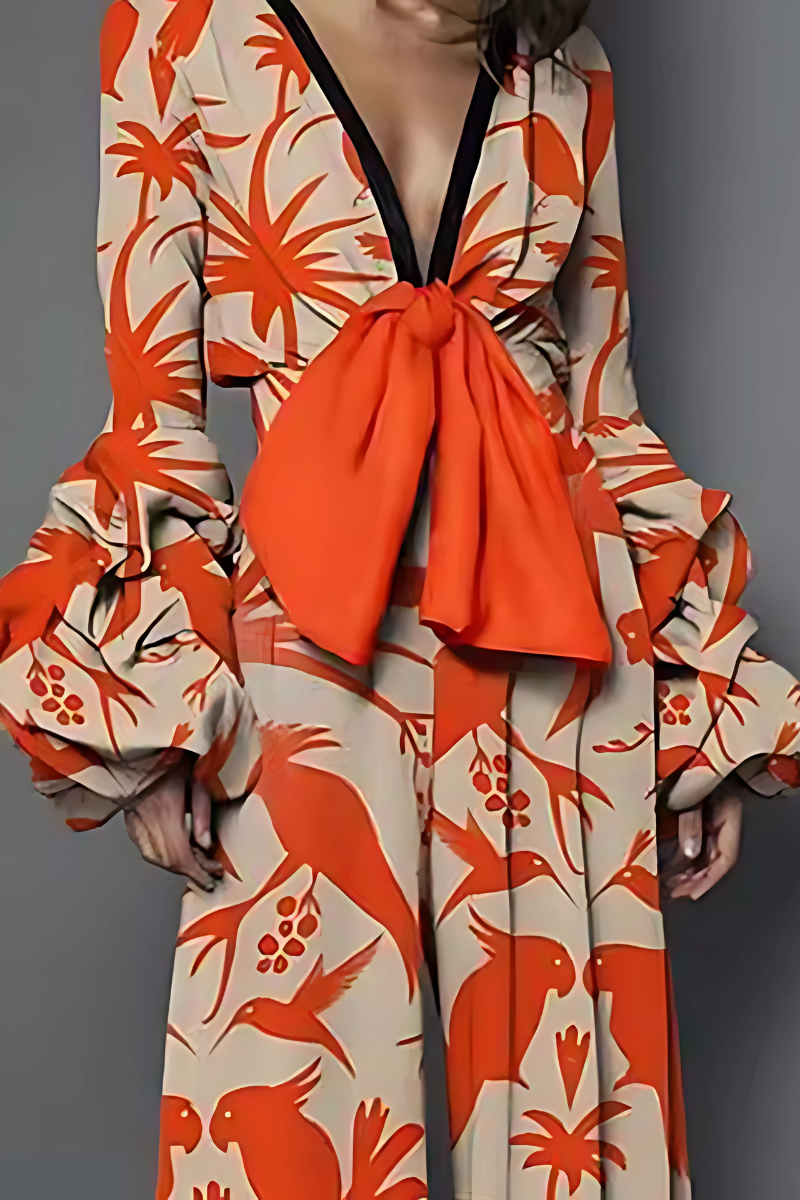 Chloe | Bedruckter Jumpsuit für Frauen
