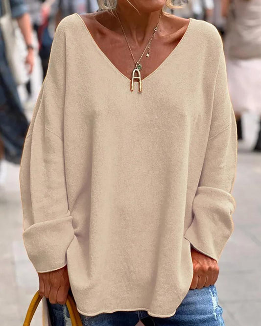 Lässiger und eleganter Winterpullover