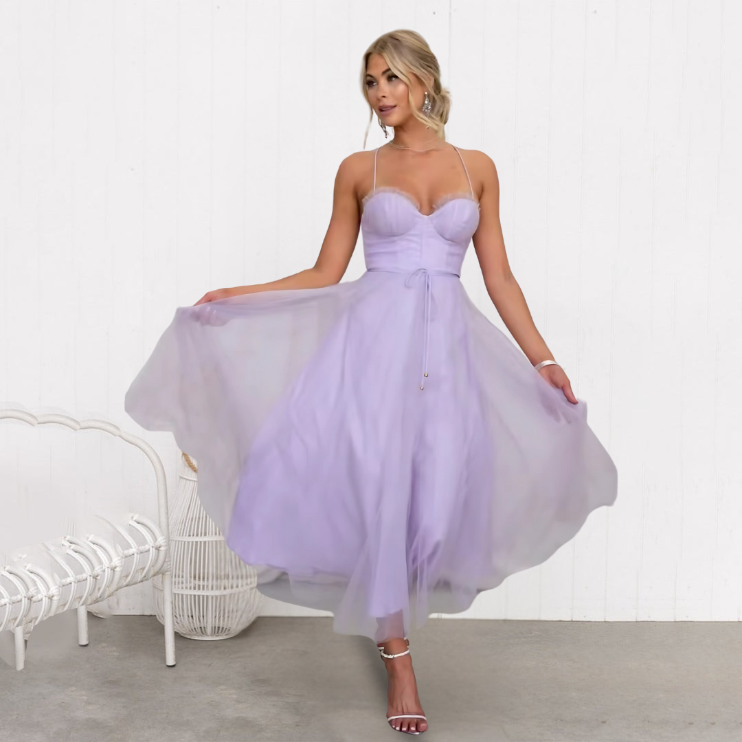 Midikleid für Frauen für Partys