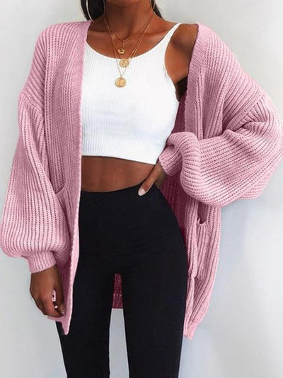 Elegante Strickjacke mit langen Ärmeln für einen stilvollen Look