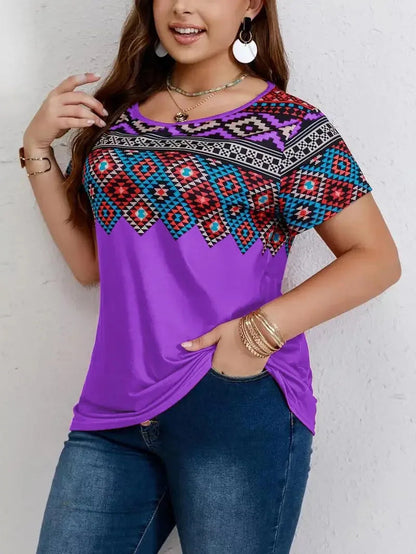 Vardi Dante™ Luna Plus-Size T-Shirt | Lässig & fröhlich
