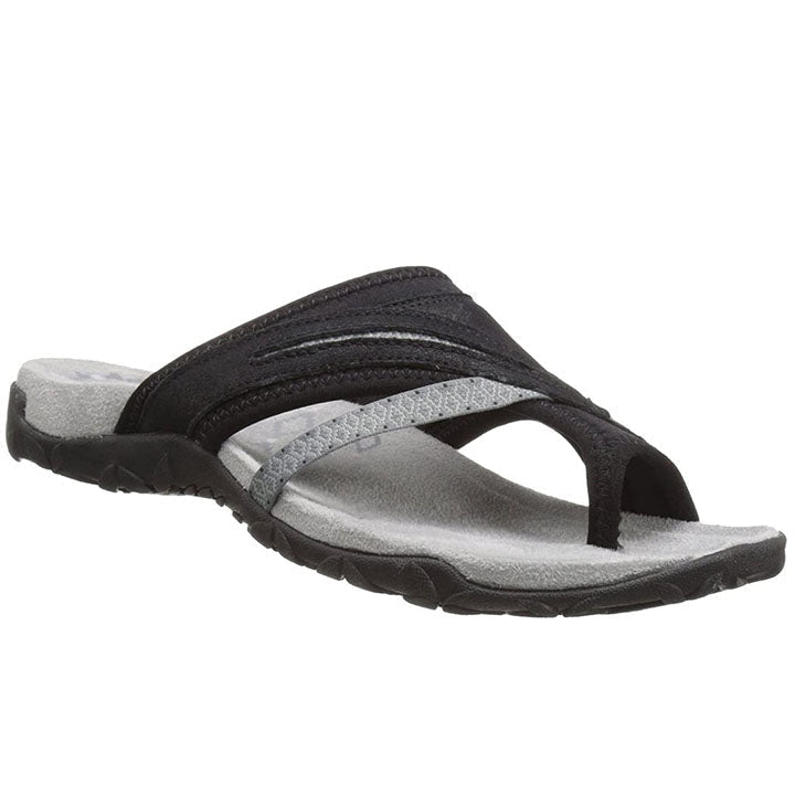 Flache, atmungsaktive orthopädische Sandalen - Lira
