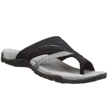 Flache, atmungsaktive orthopädische Sandalen - Lira