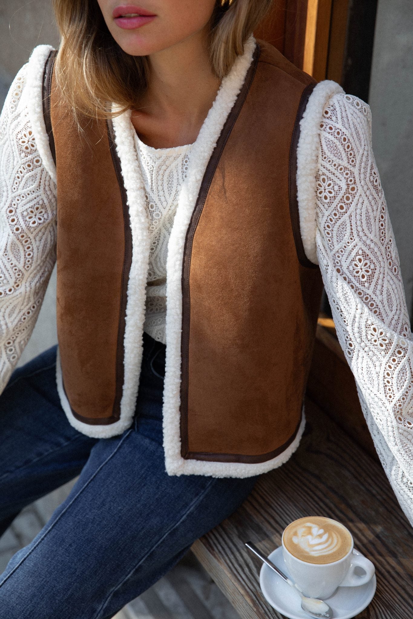 Elegante ärmellose Weste für einen vielseitigen Look