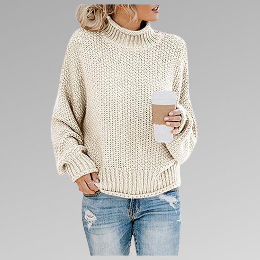 Elegant und warm: ein stilvoller Strickpullover für kuschelige Tage