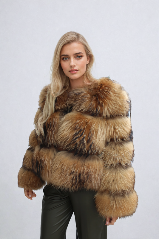 Lyvra™ | Eleganter Kunstpelzmantel