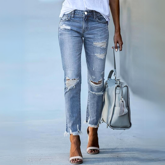 Vanessa - Schmale Stretch-Jeans für Frauen