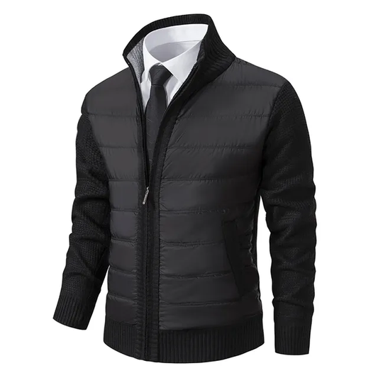 Klassische und originelle Strickjacke