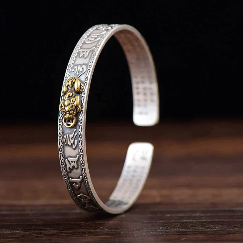 Pixiu Reichtum Armband aus Silber | Ein Stück chinesische Mythologie