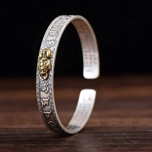 Pixiu Reichtum Armband aus Silber | Ein Stück chinesische Mythologie