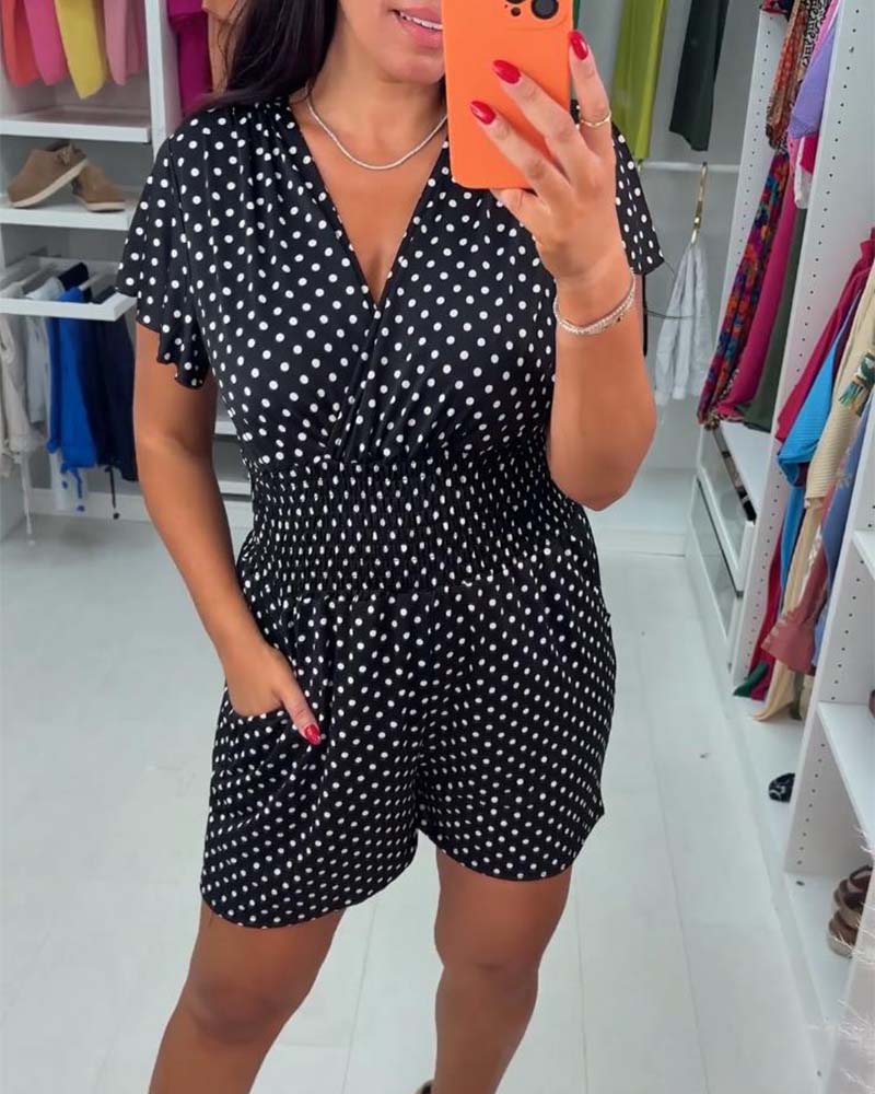 Arina - Jumpsuit mit Punkten