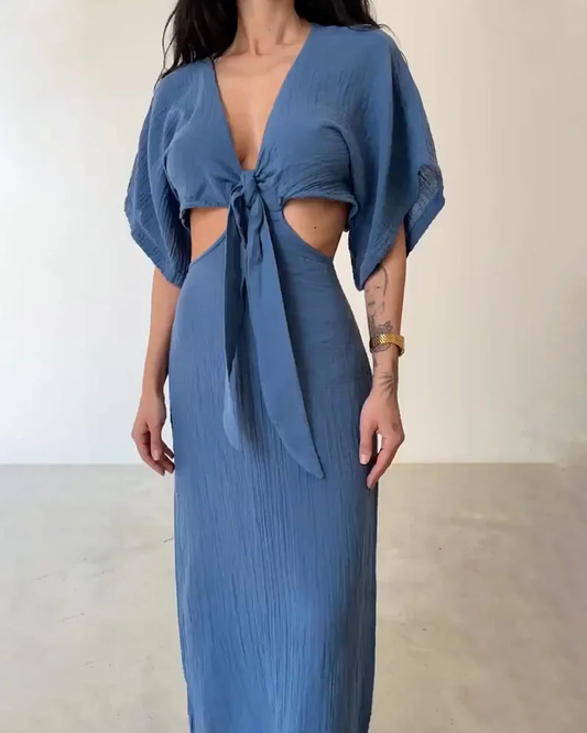 Iyla - Wunderschönes Kleid mit offener Taille und Schnürung