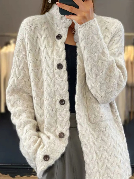 Damen-Strickjacke mit lässigem Stil für bequeme Tage