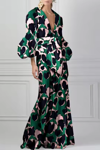 Vivienne | Damen Boho Party Maxikleid