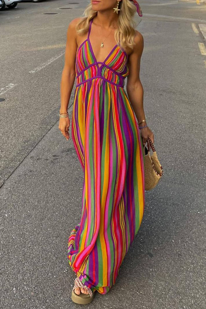Sharlene - Buntes Kleid