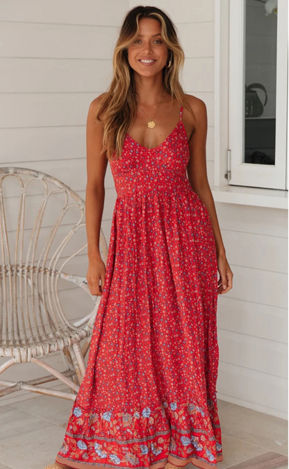 Dulce - Bohème trägerloses Kleid