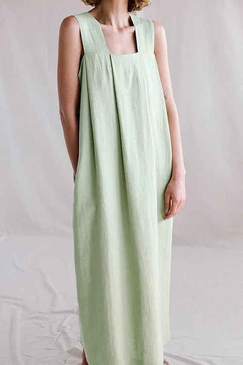Collins - Ärmelloses Maxikleid mit quadratischem Ausschnitt