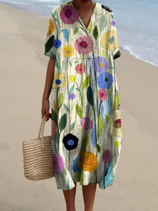 Georgia - Sommerkleid mit floralem Muster