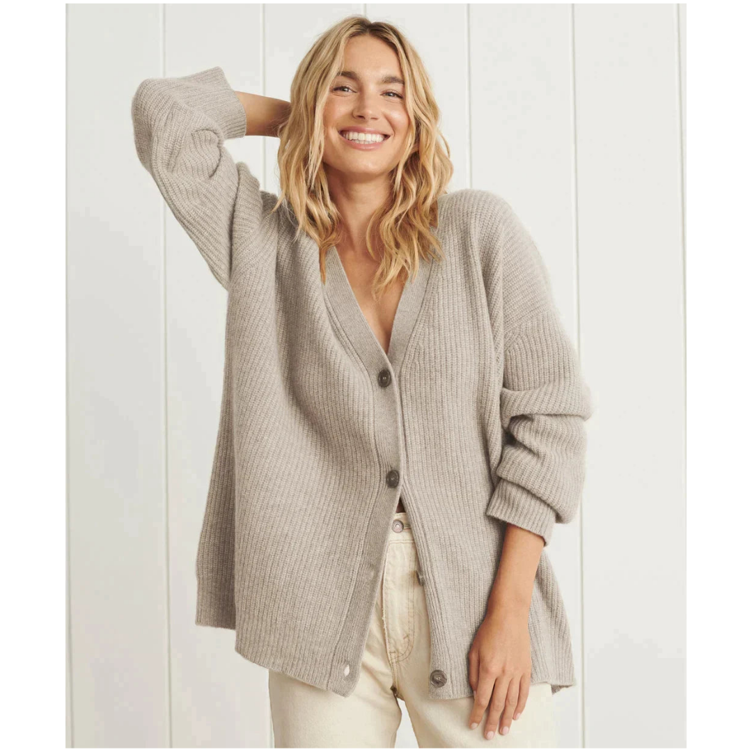 Elegante warme Damen Strickjacke
