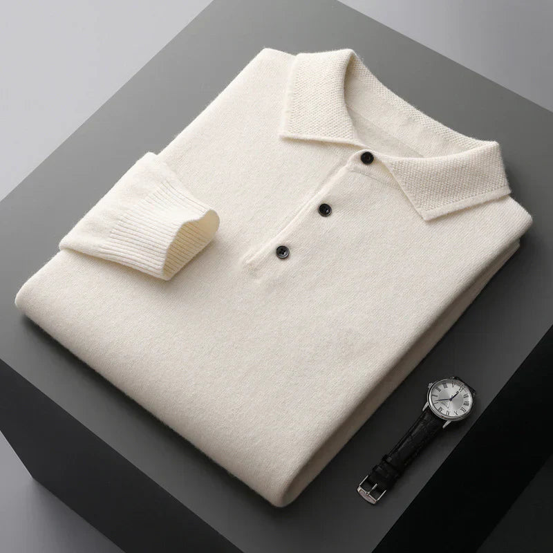 Jonathan | Langarm-Poloshirt