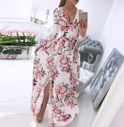 Catherine - Langärmeliges Kleid