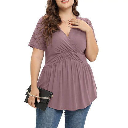 Vardi Dante™ Benthe T-Shirt in Übergröße | Airing & Trendy