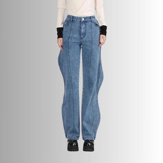 Trendige Bundfaltenhose für Damen