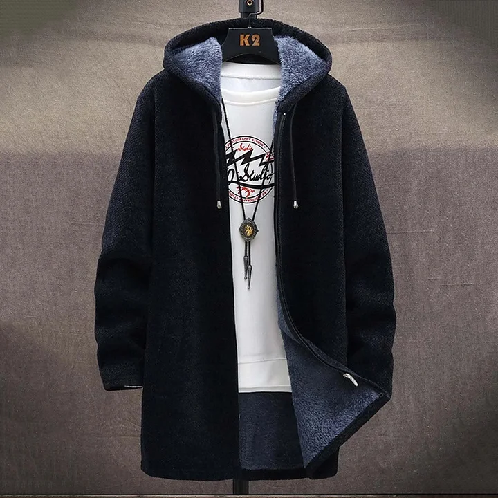 Eleganter Plüschpullover für kalte Tage