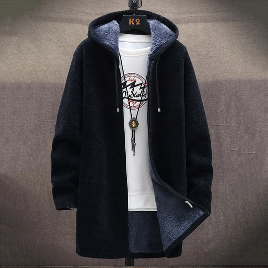 Eleganter Plüschpullover für kalte Tage