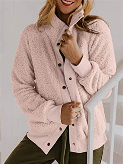 Bequeme Jacke ohne Kapuze für kaltes Wetter